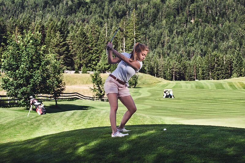 Golfen in Seefeld, Tirols Hochplateu