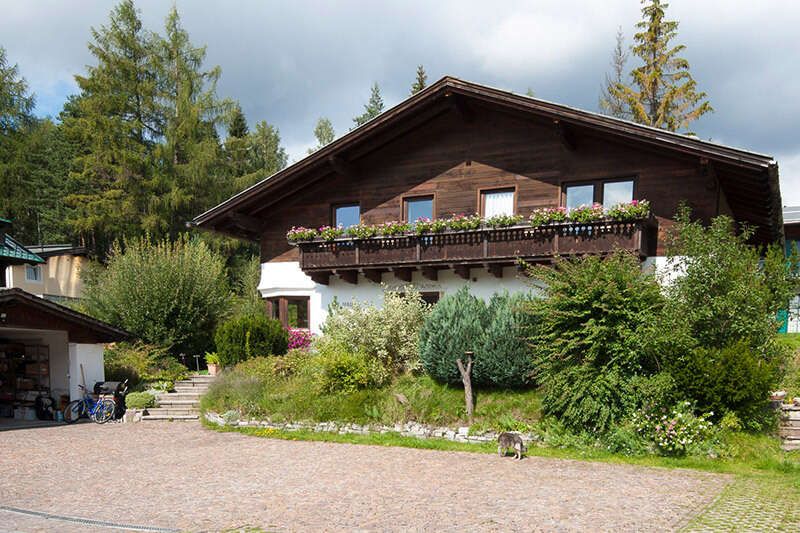 Ferienhaus Alice in Seefeld in Tirol – Außenansicht im Sommer