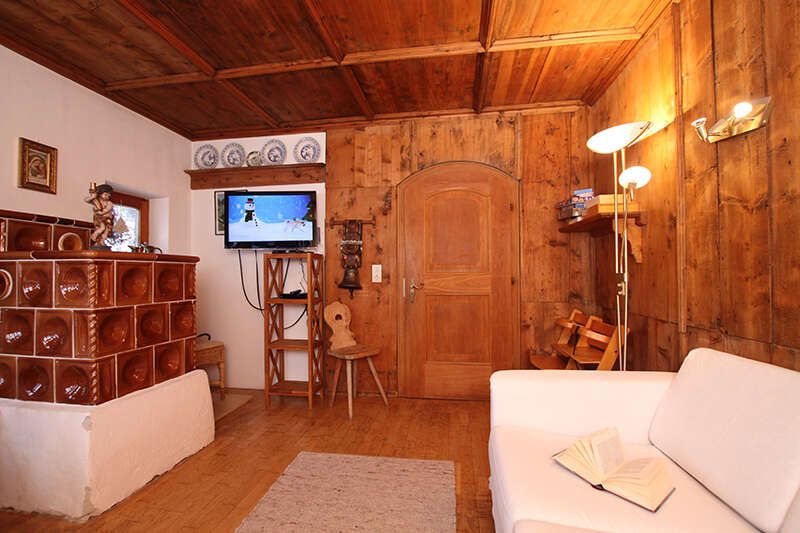 Stube in der Ferienhaushälfte Alice in Seefeld