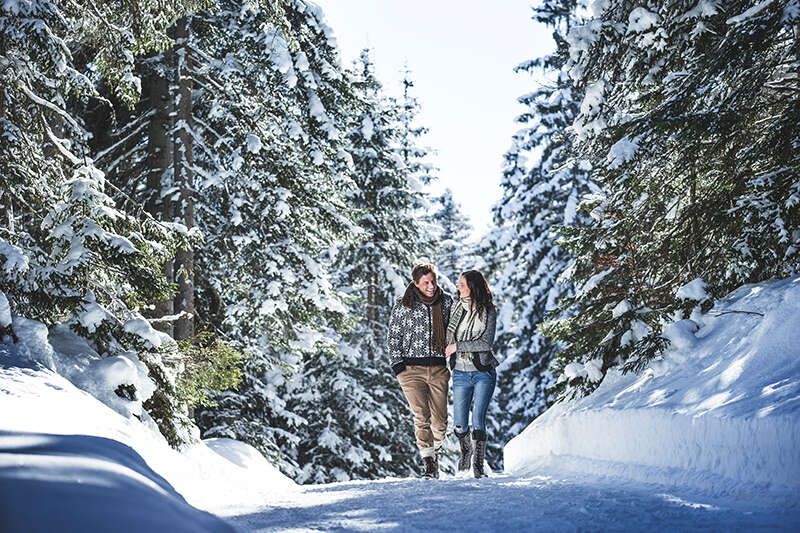 Winter hiking in Tyrol